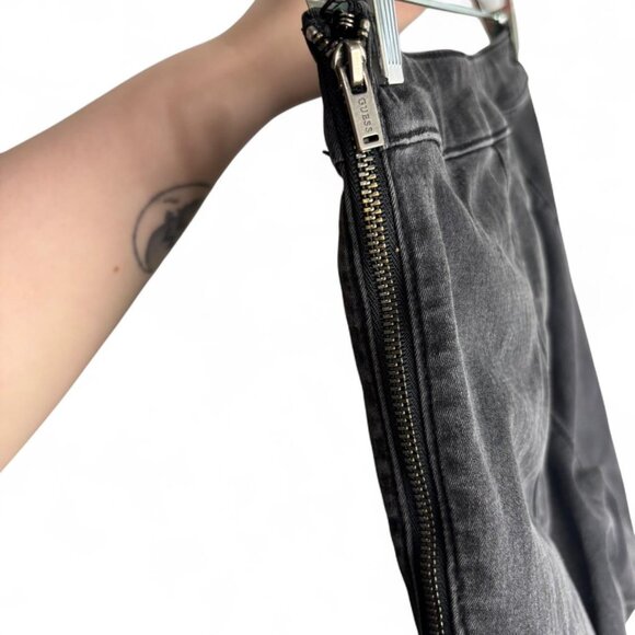 GUESS Black Lace-Up Skinny Jeans – Size 26 - Picture 4 of 6